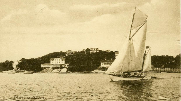 Bild på Stenungsön 1930.