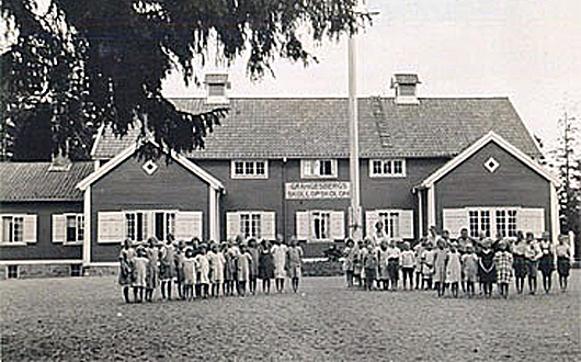 Bild på Grängesbergs skollovskoloni