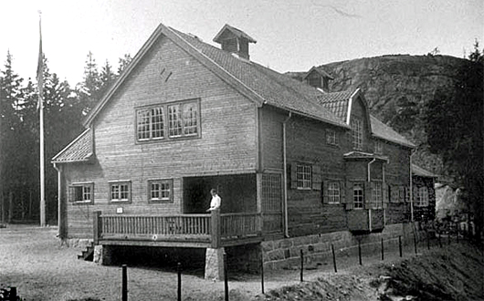 Bild på Grängesbergs skollovskoloni
