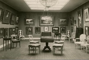 Bild på interiör i Uddevalla museum