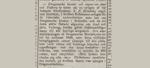 Tidningsartikel