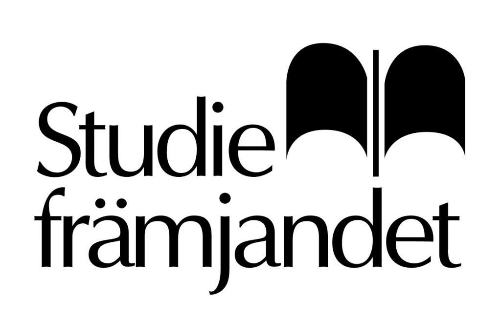 Studiefrämjandets logotyp i svart och vitt.