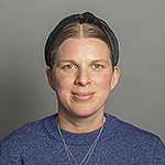 Porträttbild av Frida Edvall Karlsson.